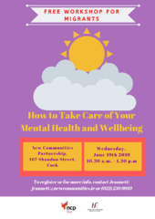 V2 Mental health workshop - NCP Cork - 19 June 2019 - Purple